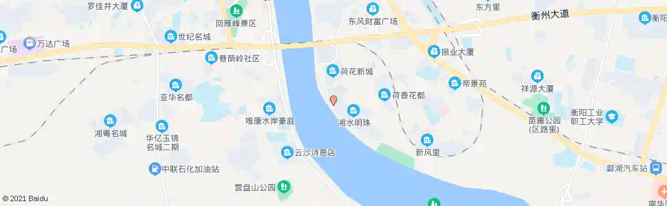 衡阳湘水明珠_公交站地图_衡阳公交_妙搜公交查询2024