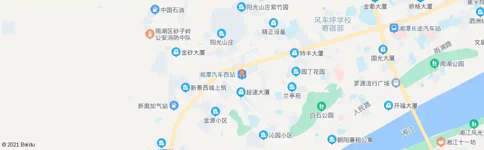 湘潭汽车西站_公交站地图_湘潭公交_妙搜公交查询2024