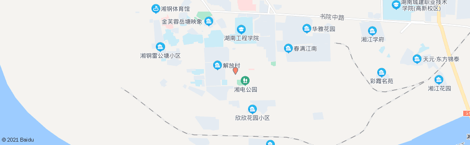 湘潭下摄司_公交站地图_湘潭公交_妙搜公交查询2024