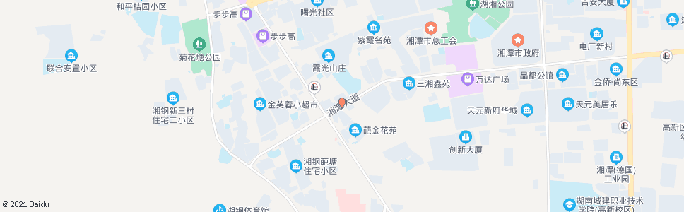 湘潭高新技术大楼_公交站地图_湘潭公交_妙搜公交查询2024