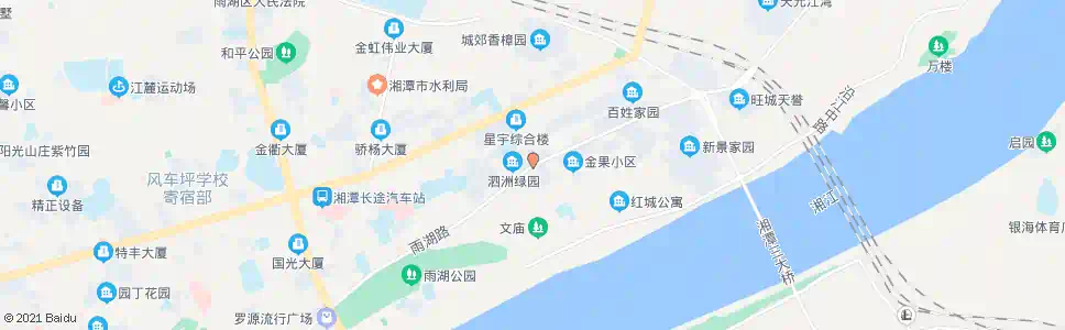 湘潭泗州路口_公交站地图_湘潭公交_妙搜公交查询2024