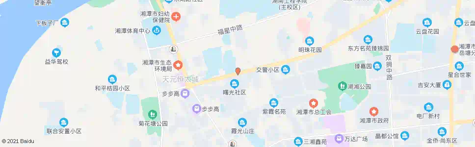 湘潭煤机厂_公交站地图_湘潭公交_妙搜公交查询2024