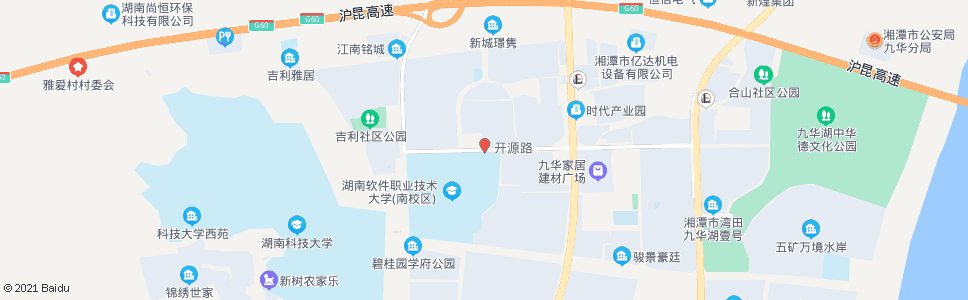 湘潭软件学院_公交站地图_湘潭公交_妙搜公交查询2024