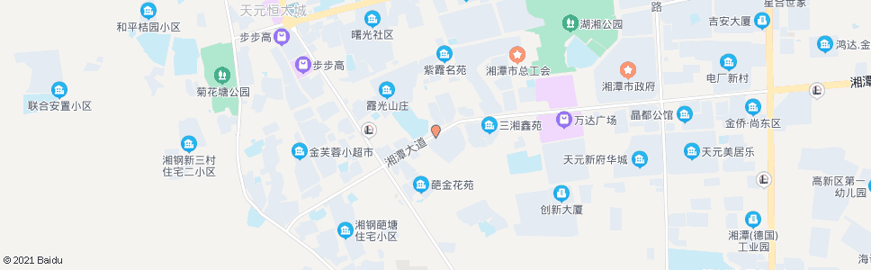 湘潭十二中_公交站地图_湘潭公交_妙搜公交查询2024