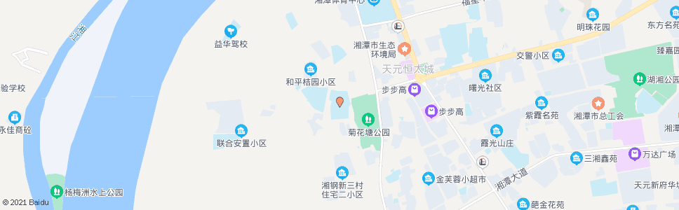 湘潭三中_公交站地图_湘潭公交_妙搜公交查询2024