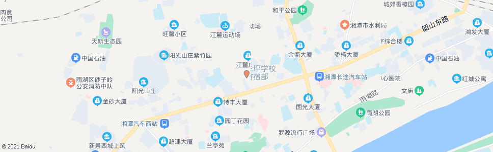 湘潭科林医院(新院)_公交站地图_湘潭公交_妙搜公交查询2024