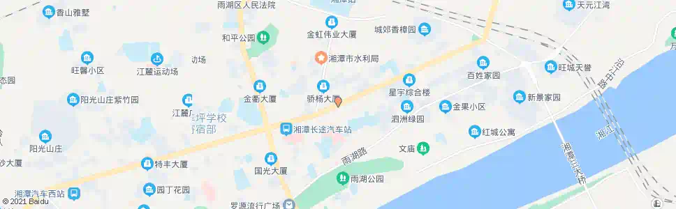 湘潭基建营东_公交站地图_湘潭公交_妙搜公交查询2024