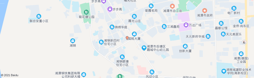 湘潭大桥饭店_公交站地图_湘潭公交_妙搜公交查询2024