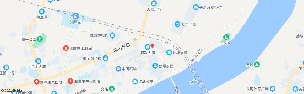 湘潭三桥南_公交站地图_湘潭公交_妙搜公交查询2024