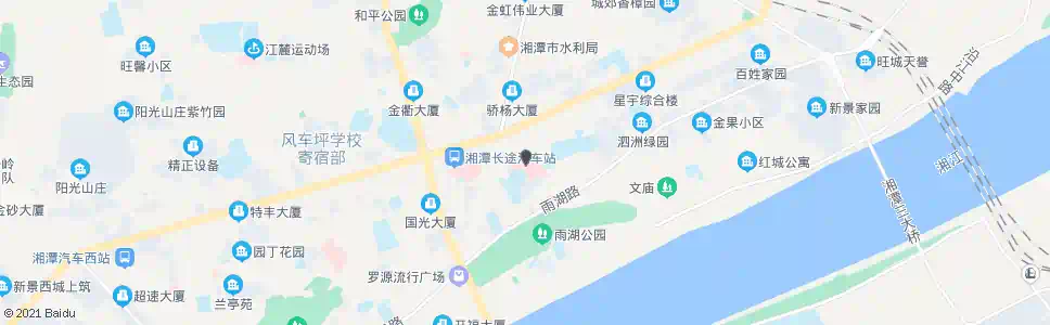 湘潭中心医院_公交站地图_湘潭公交_妙搜公交查询2024