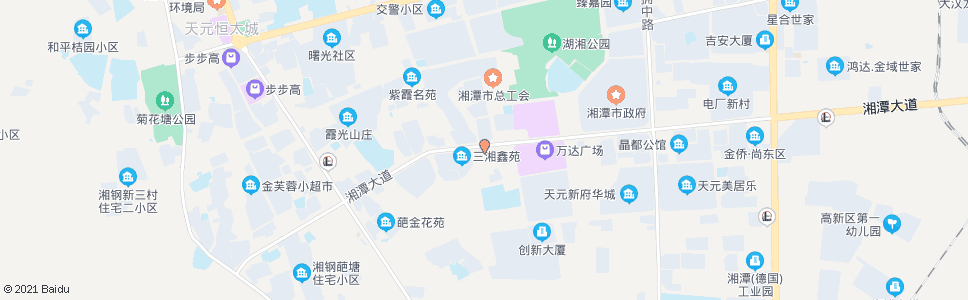 湘潭芙蓉西路(葩塘)_公交站地图_湘潭公交_妙搜公交查询2024