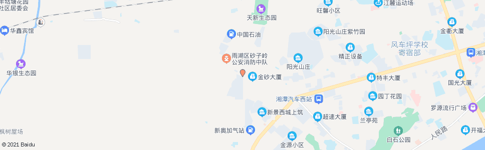 湘潭湘仁医院_公交站地图_湘潭公交_妙搜公交查询2024