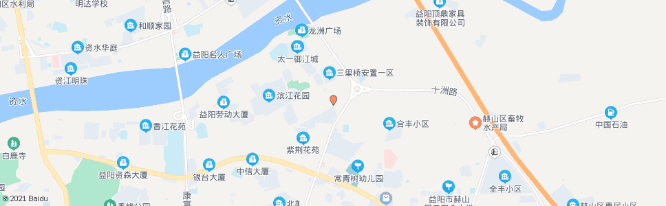 益阳三里桥_公交站地图_益阳公交_妙搜公交查询2024