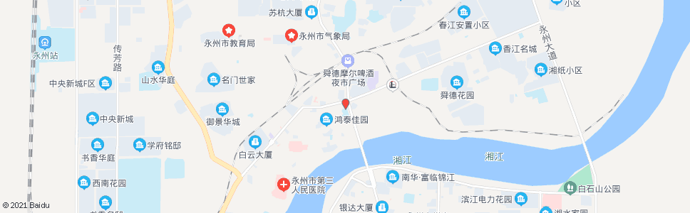 永州银龙电脑城_公交站地图_永州公交_妙搜公交查询2024