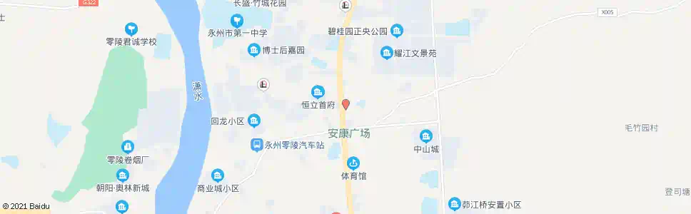 永州零陵商贸旅游学院_公交站地图_永州公交_妙搜公交查询2024