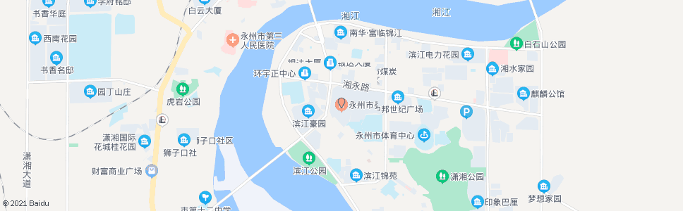永州市委_公交站地图_永州公交_妙搜公交查询2024