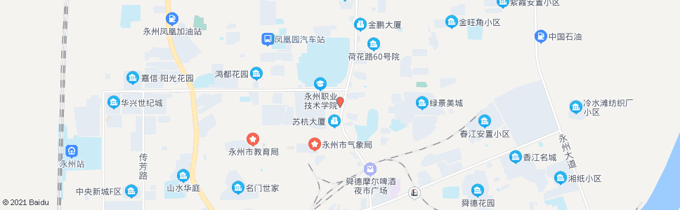 永州凤凰新村_公交站地图_永州公交_妙搜公交查询2024