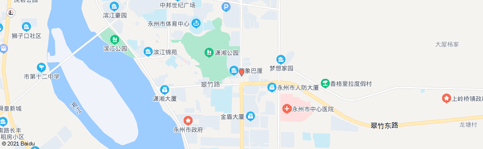 永州市农业银行_公交站地图_永州公交_妙搜公交查询2024