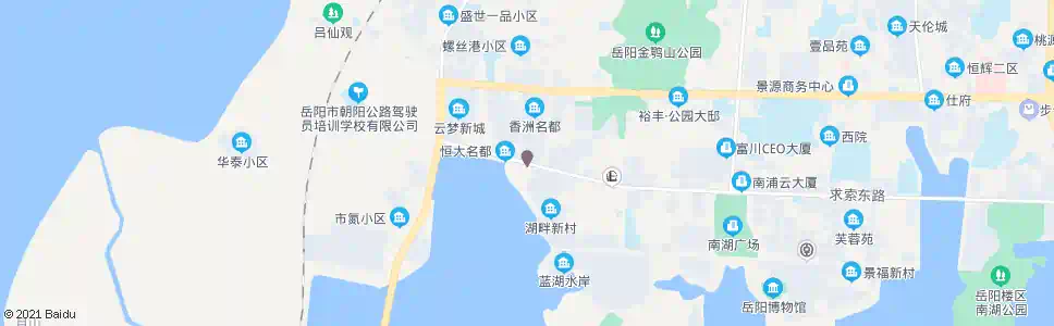 岳阳南湖水殖_公交站地图_岳阳公交_妙搜公交查询2024