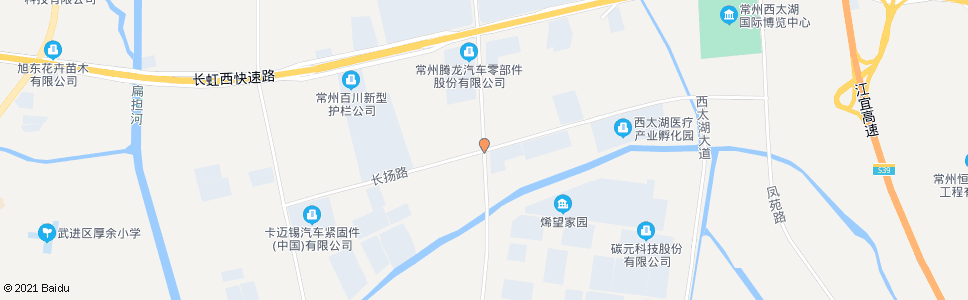 常州腾龙路长扬路_公交站地图_常州公交_妙搜公交查询2024