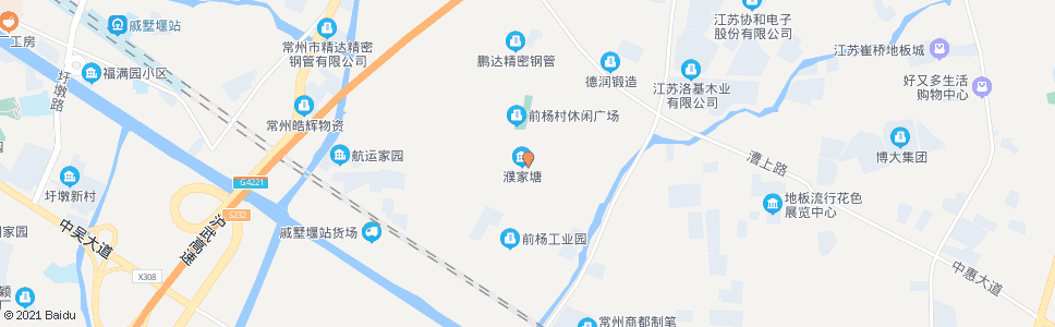 常州前杨_公交站地图_常州公交_妙搜公交查询2024