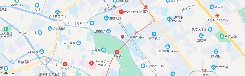 常州火车站公交中心站_公交站地图_常州公交_妙搜公交查询2024