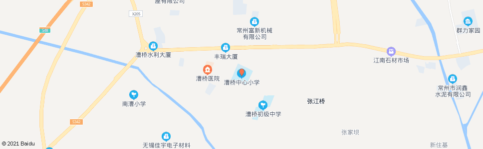 常州漕桥小学_公交站地图_常州公交_妙搜公交查询2024