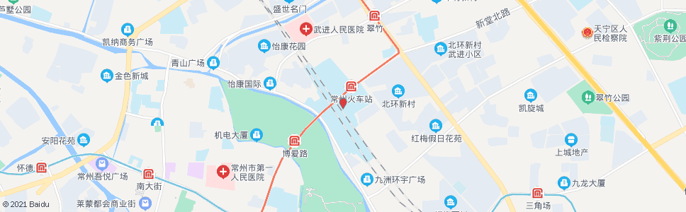 常州沙湖_公交站地图_常州公交_妙搜公交查询2024