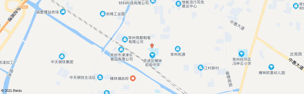 常州横林中学_公交站地图_常州公交_妙搜公交查询2024