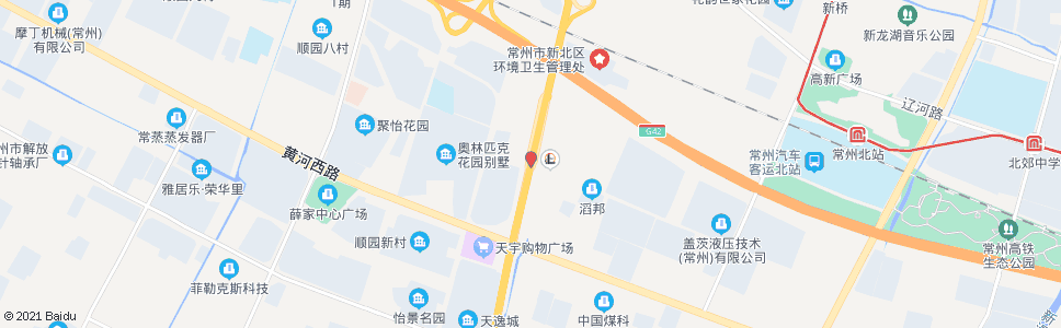 常州龙江路科勒路_公交站地图_常州公交_妙搜公交查询2024
