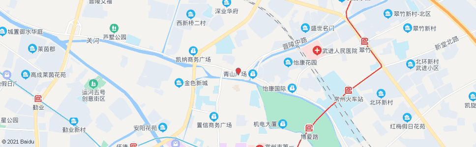 常州青山桥_公交站地图_常州公交_妙搜公交查询2024