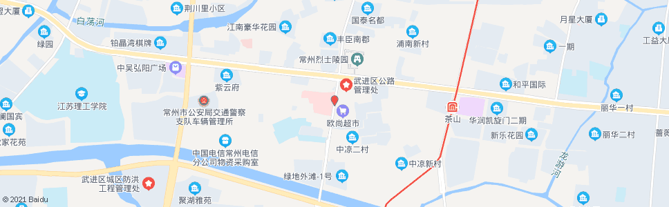 常州第三医院_公交站地图_常州公交_妙搜公交查询2024