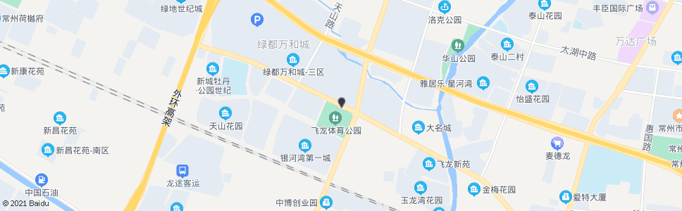 常州飞龙公园_公交站地图_常州公交_妙搜公交查询2024