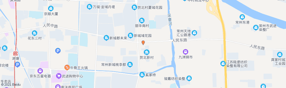 常州贺北村_公交站地图_常州公交_妙搜公交查询2024