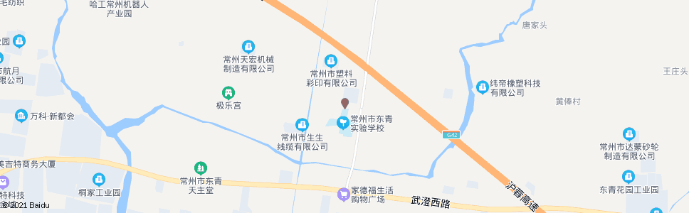 常州东青小学_公交站地图_常州公交_妙搜公交查询2024