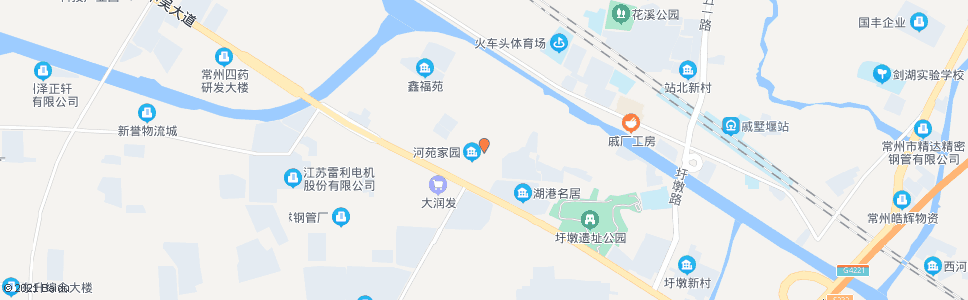 常州河苑家园南_公交站地图_常州公交_妙搜公交查询2024