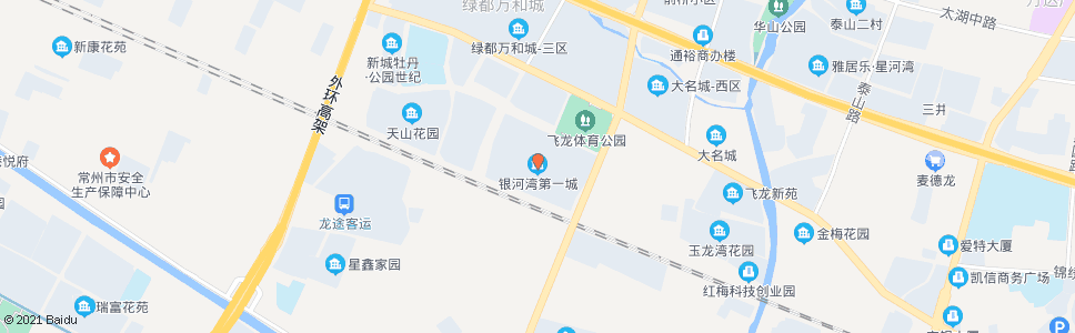 常州银河湾第一城_公交站地图_常州公交_妙搜公交查询2024