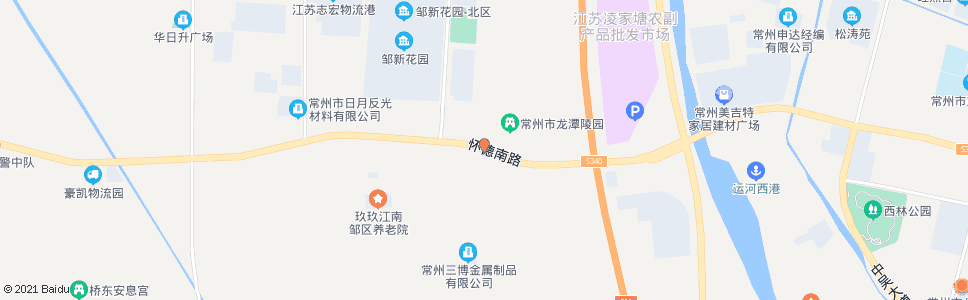 常州新华村_公交站地图_常州公交_妙搜公交查询2024