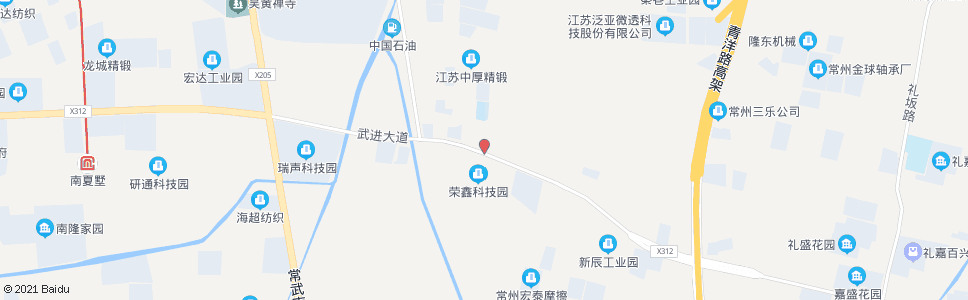 常州新辰村西_公交站地图_常州公交_妙搜公交查询2024