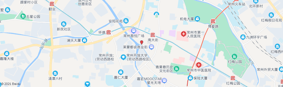 常州西瀛里_公交站地图_常州公交_妙搜公交查询2024