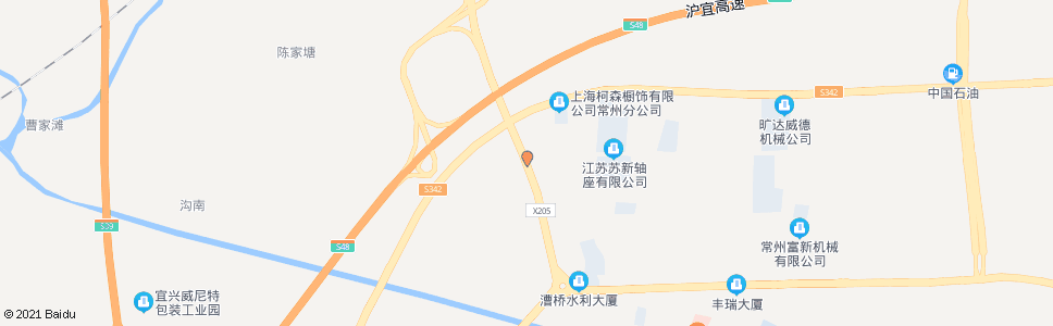 常州漕桥工业园_公交站地图_常州公交_妙搜公交查询2024