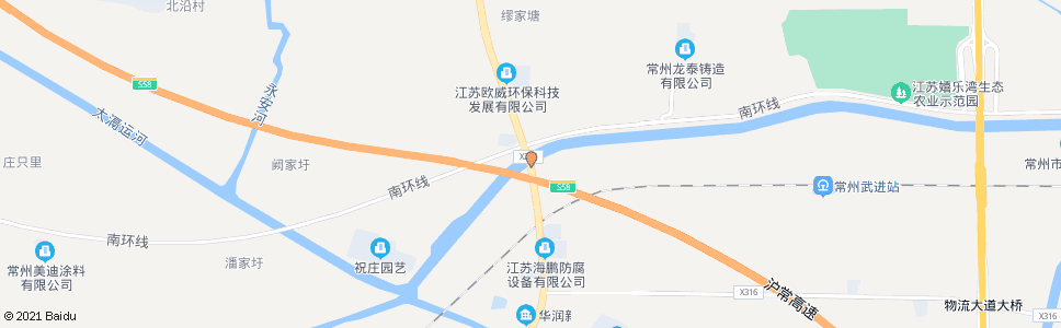 常州前黄五星桥_公交站地图_常州公交_妙搜公交查询2024