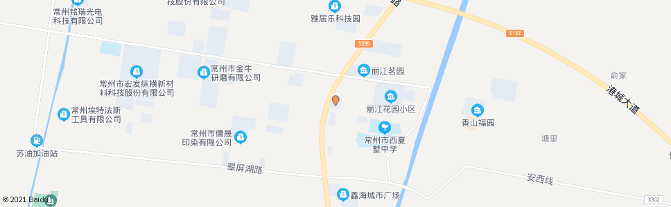 常州西夏墅_公交站地图_常州公交_妙搜公交查询2024