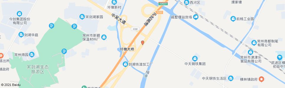 常州芳庄村_公交站地图_常州公交_妙搜公交查询2024