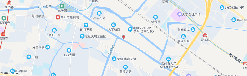 常州白家桥_公交站地图_常州公交_妙搜公交查询2024
