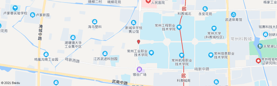 常州北庙桥_公交站地图_常州公交_妙搜公交查询2024