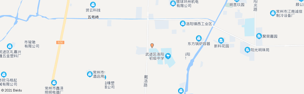 常州洛阳小学_公交站地图_常州公交_妙搜公交查询2024