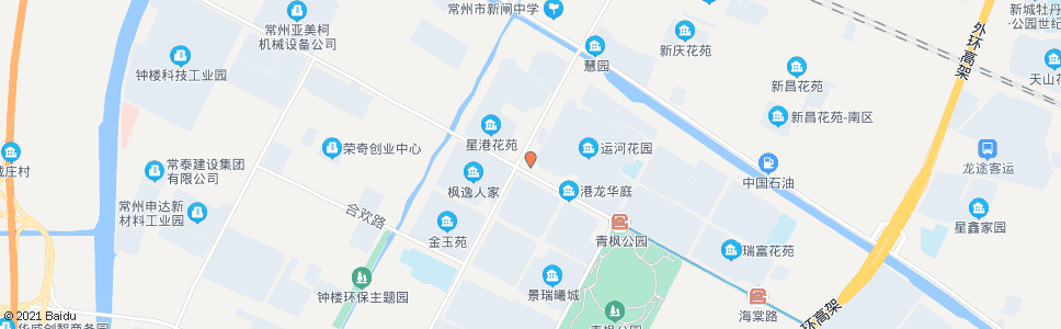常州颐景花园_公交站地图_常州公交_妙搜公交查询2024