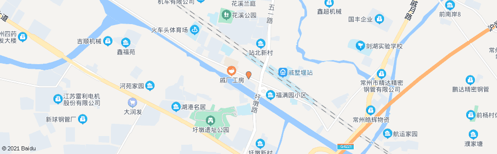 常州戚大街_公交站地图_常州公交_妙搜公交查询2024