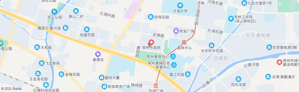 常州大成_公交站地图_常州公交_妙搜公交查询2024